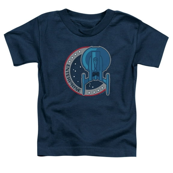 Star Trek - Enterprise Patch - Toddler Short Sleeve Shirt - 2T
