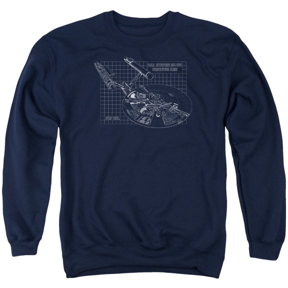 Star Trek - Enterprise Prints - Crewneck Sweatshirt - X-Large