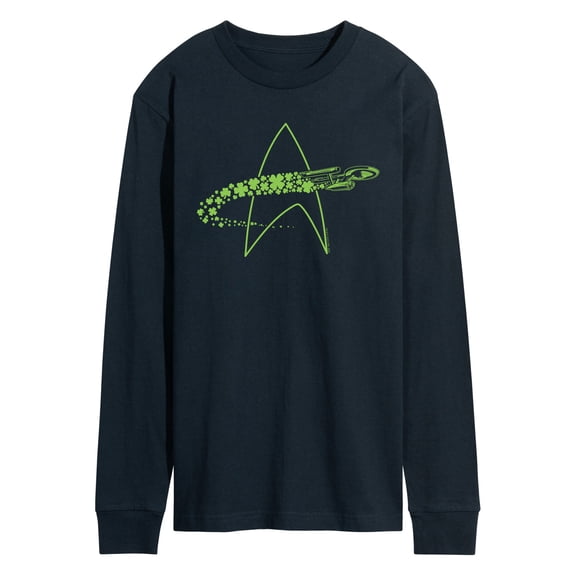 Star Trek - Enterprise Shamrocks - Men's Long Sleeve Graphic T-Shirt