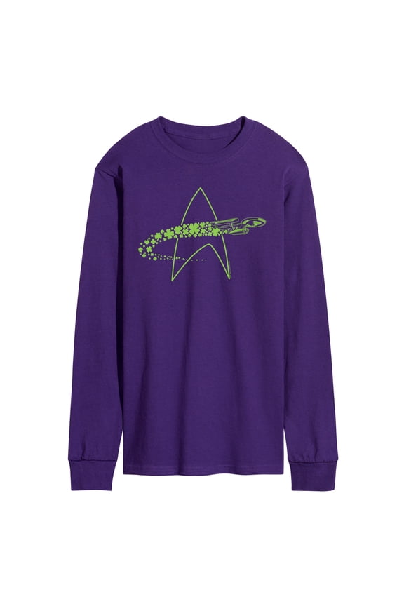 - Enterprise Shamrocks - Men's Long Sleeve Graphic T-Shirt