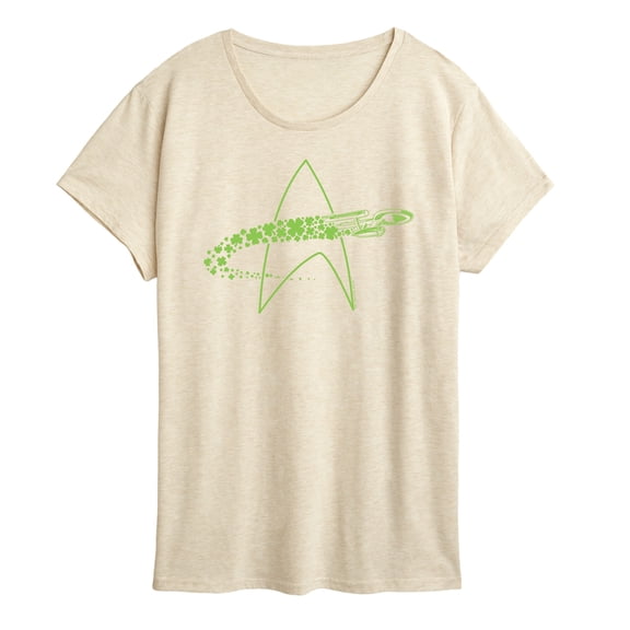 Star Trek - Enterprise Shamrocks - Women's Short Sleeve Graphic T-Shirt