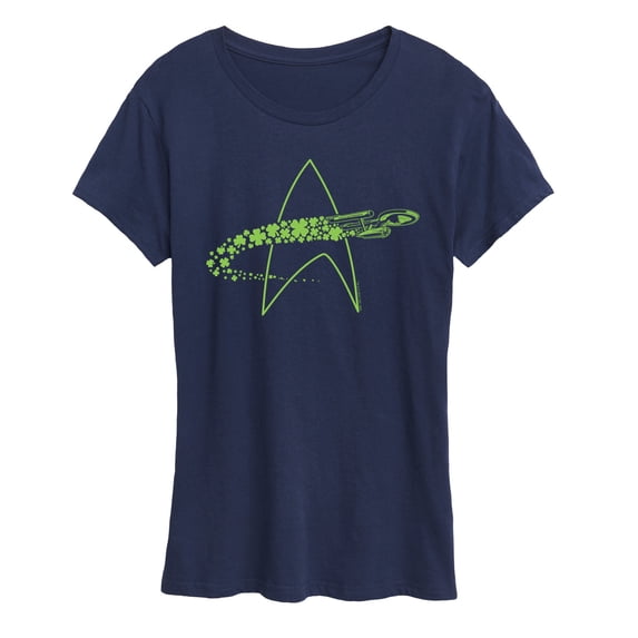 Star Trek - Enterprise Shamrocks - Women's Short Sleeve Graphic T-Shirt
