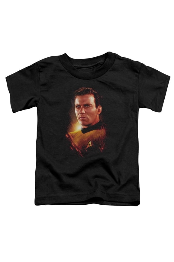 Star Trek Epic Kirk Toddler T-Shirt Black