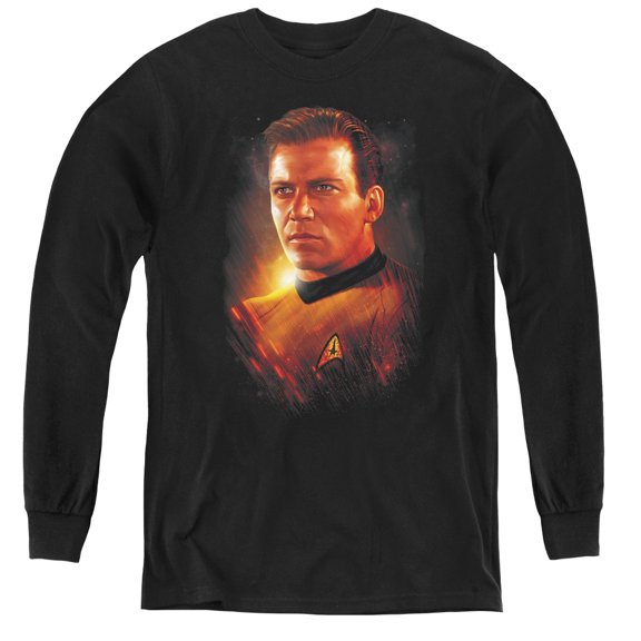 Star Trek - Epic Kirk - Youth Long Sleeve Shirt - Medium