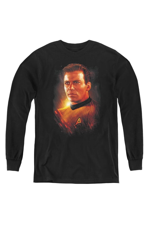 Star Trek - Epic Kirk - Youth Long Sleeve Shirt - X-Large