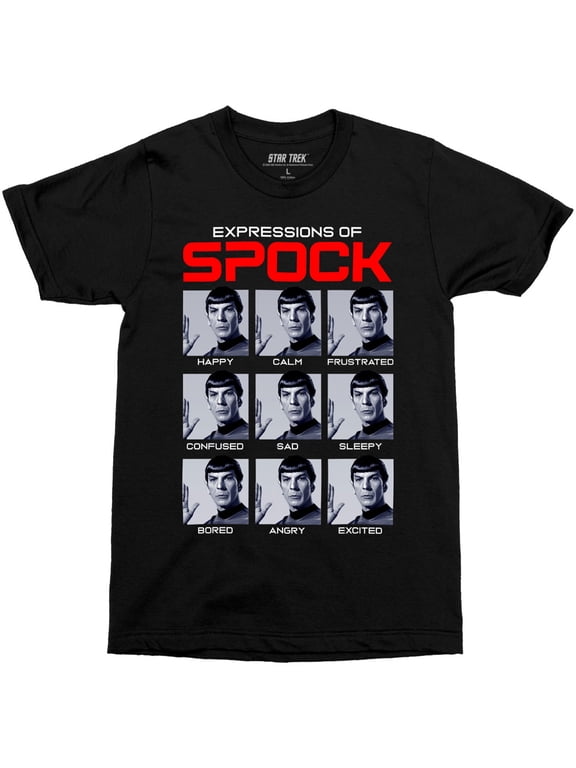 Expressions of Spock T-Shirt
