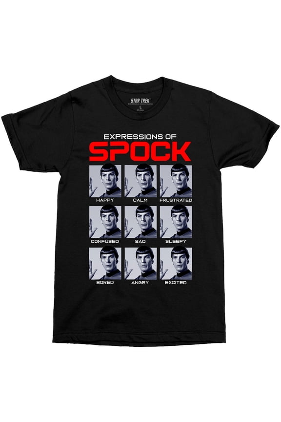 Expressions of Spock T-Shirt
