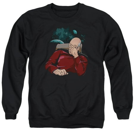 Star Trek - Facepalm - Crewneck Sweatshirt - Large