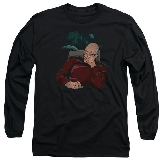 Star Trek - Facepalm - Long Sleeve Shirt - XXX-Large