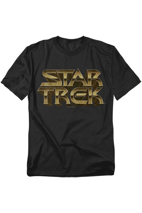 Star Trek Men's Feel The Steel T-shirt Large Black