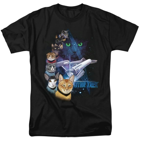Star Trek - Feline Galaxy - Short Sleeve Shirt - XXX-Large