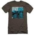 thumbnail image 1 of Star Trek Final Frontier Cover Premium Canvas Adult Slim Fit 30/1 T-Shirt Charcoal, 1 of 1