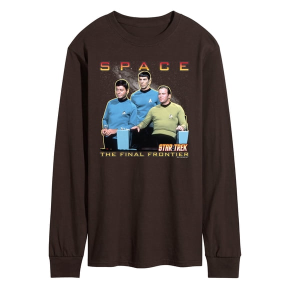 Star Trek - Final Frontier - Men's Long Sleeve Graphic T-Shirt
