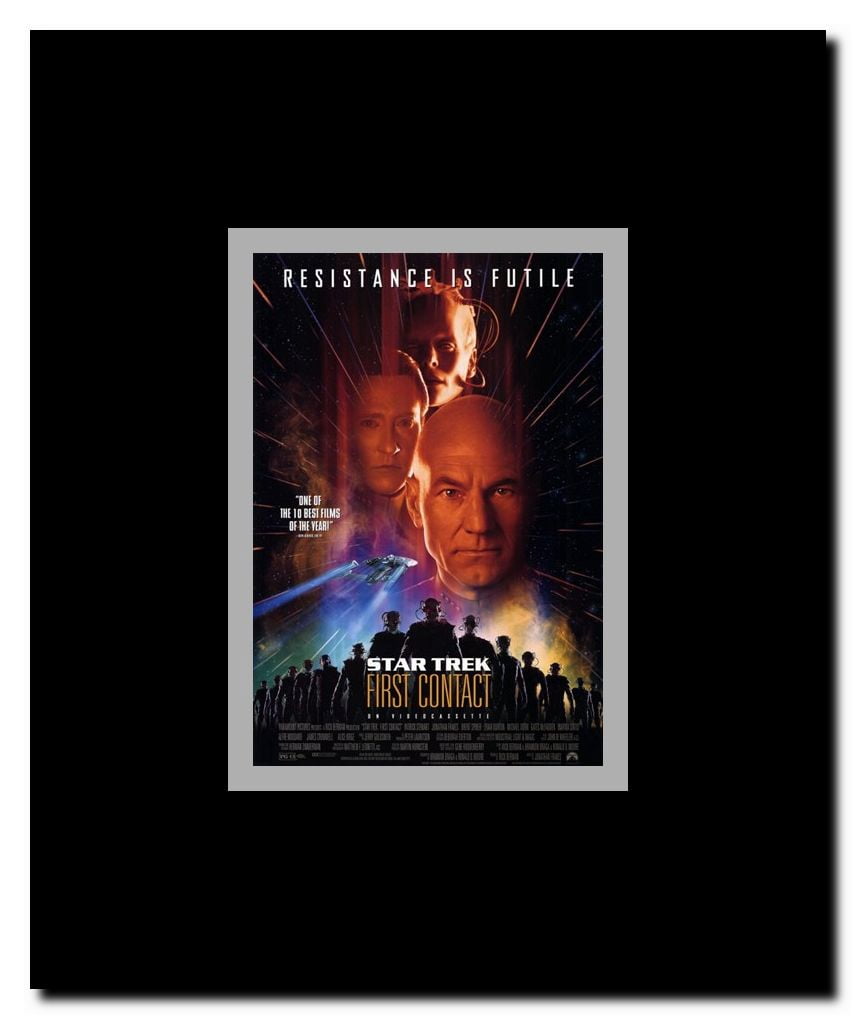 Star Trek: First Contact Framed Movie Poster