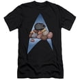 thumbnail image 1 of Star Trek Five Year Nap Hbo Adult 30/1 T-Shirt Black, 1 of 1
