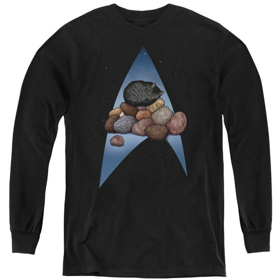 Star Trek - Five Year Nap - Youth Long Sleeve Shirt - Medium