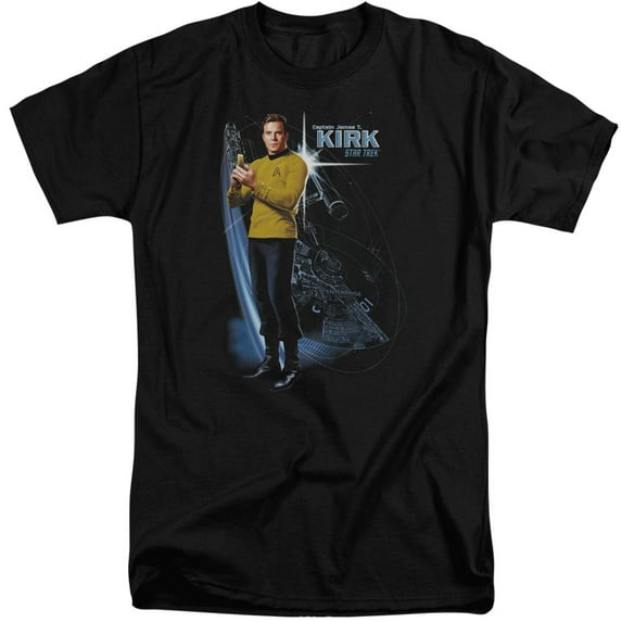 Star Trek - Galactic Kirk - Tall Fit Short Sleeve Shirt - XX-Large