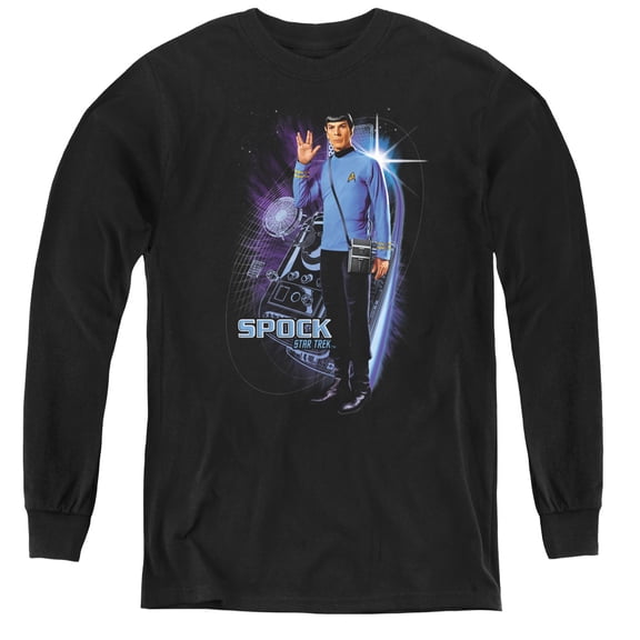 Star Trek - Galactic Spock - Youth Long Sleeve Shirt - Large