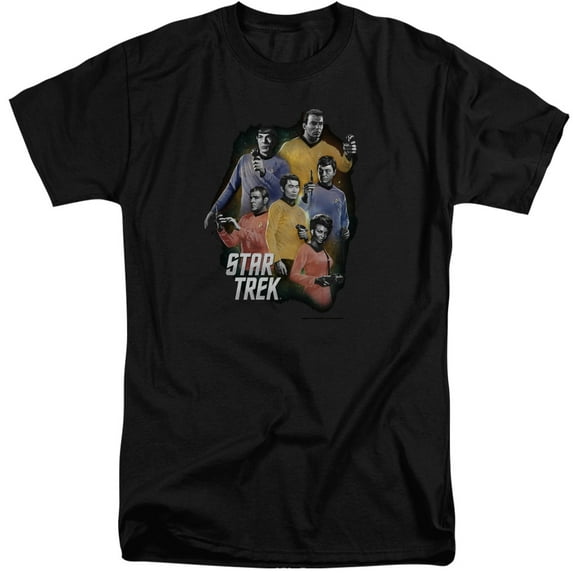 Star Trek - Galaxy Glow - Tall Fit Short Sleeve Shirt - X-Large
