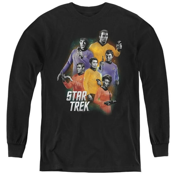 Star Trek - Galaxy Glow - Youth Long Sleeve Shirt - Large
