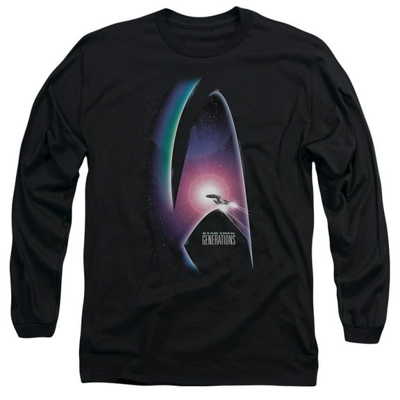 Star Trek - Generations(Movie) - Long Sleeve Shirt - Large