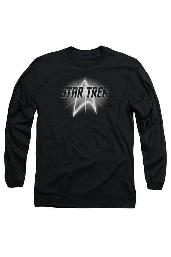 Star Trek - Glow Logo - Long Sleeve Shirt - Medium
