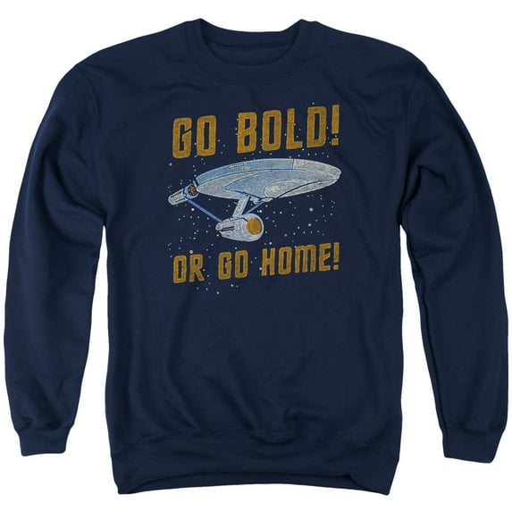 Star Trek - Go Bold - Crewneck Sweatshirt - Small