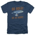 thumbnail image 1 of Star Trek - Go Bold - Heather Short Sleeve Shirt - Small, 1 of 2