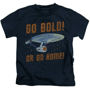 Star Trek - Go Bold - Juvenile Short Sleeve Shirt - 7