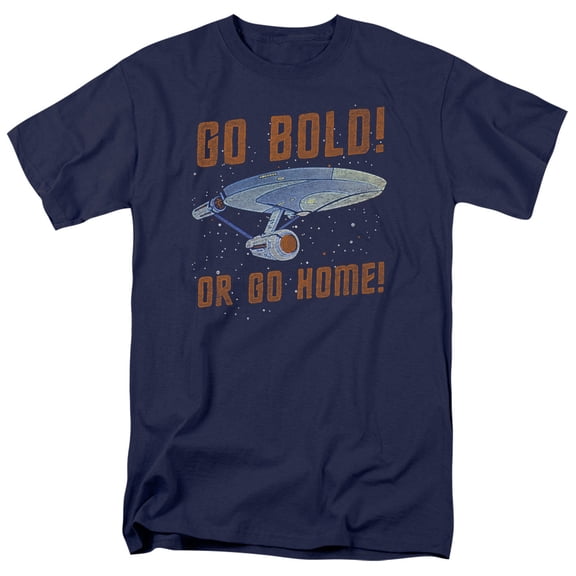 Star Trek Go Bold Officially Licensed Adult T-Shirt L