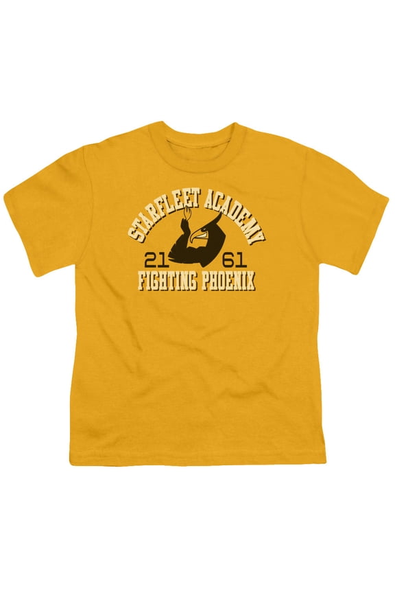 Star Trek/go Fleet - S/s Youth 18/1 - Gold - Sm