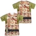 thumbnail image 1 of Star Trek Gorn Costume Unisex Adult Sublimated Costume T Shirt (Front/Back), Small Multicolor, 1 of 2