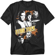 Star Trek Men's Graphic Good Vs Evil T-shirt Small Black