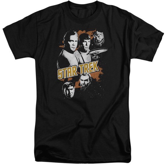 Star Trek - Graphic Good Vs Evil - Tall Fit Short Sleeve Shirt - XX-Large