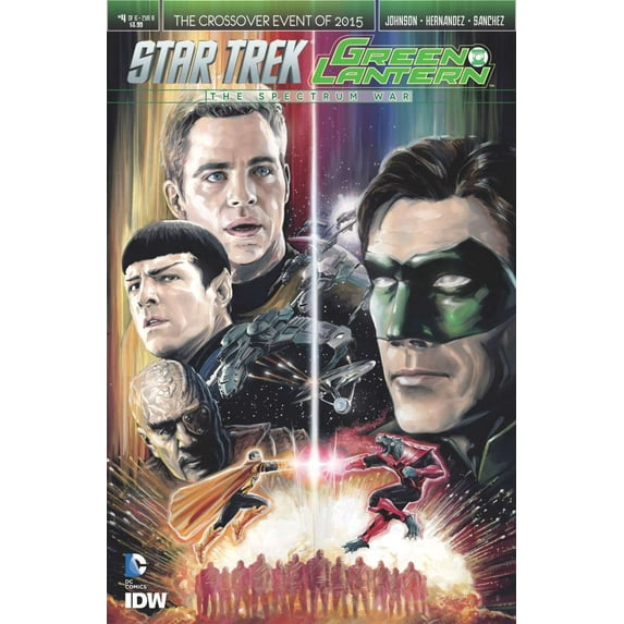 Star Trek/Green Lantern #4B VF ; IDW Comic Book