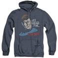 thumbnail image 1 of Star Trek Hes Dead Jim Adult Heather Hoodie Sweatshirt Navy, 1 of 1