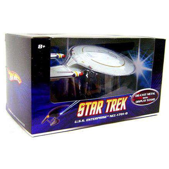 Star Trek Hot Wheels U.S.S. Enterprise NCC-1701-D Diecast Vehicle