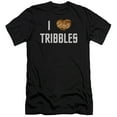 thumbnail image 1 of Star Trek - I Heart Tribbles - Premium Slim Fit Short Sleeve Shirt - X-Large, 1 of 2