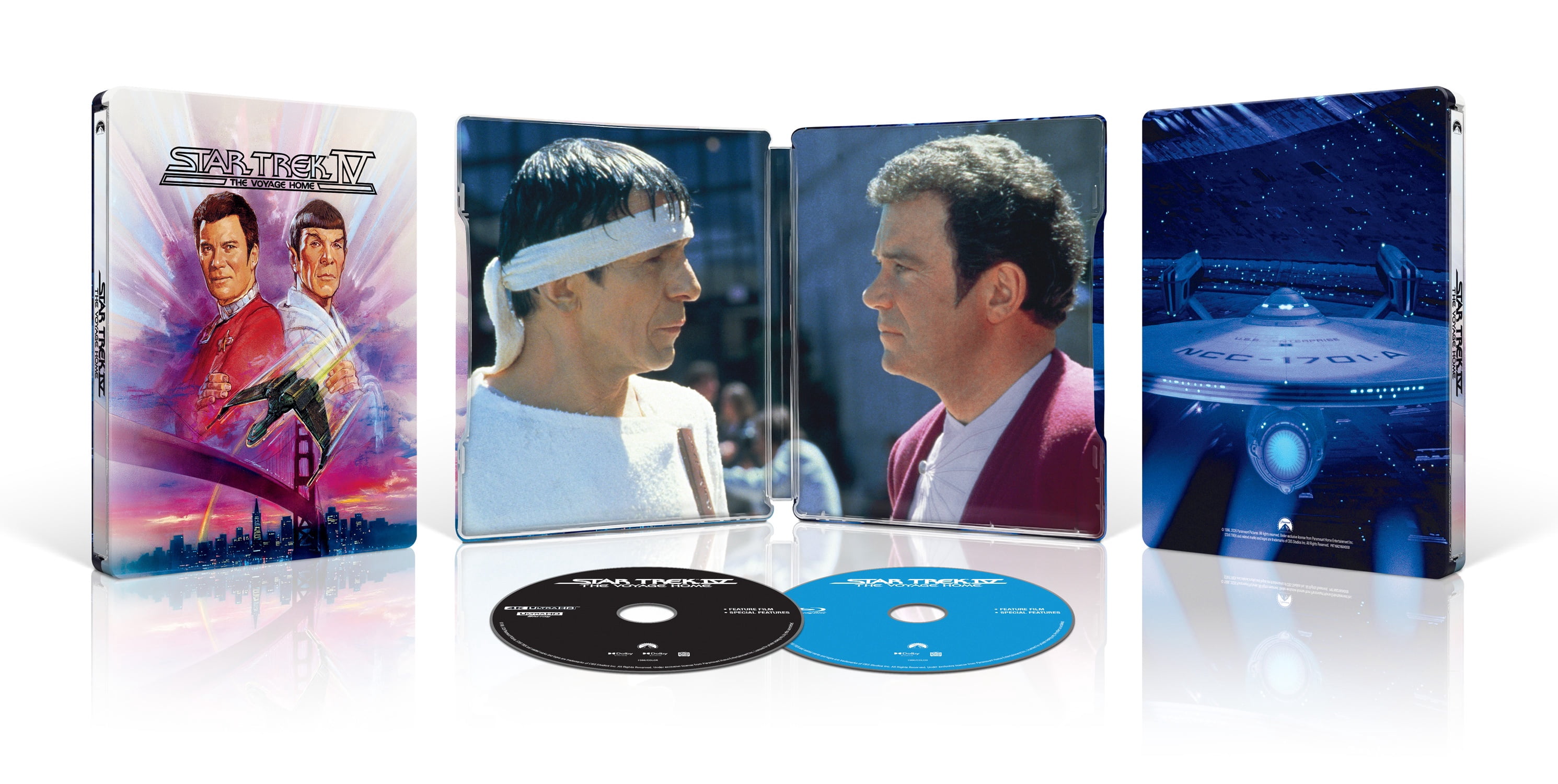 Star Trek IV: Voyage Home 40th Anniversary Limited Edition (Steelbook) (4K Ultra HD + Blu-ray + Digital Copy) Paramount, Sci-Fi