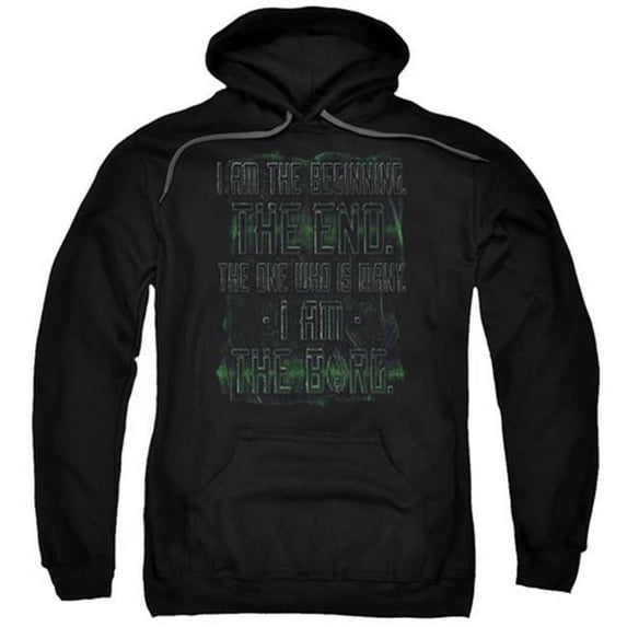 Star Trek-Iborg - Adult Pull-Over Hoodie - Black- Extra Large