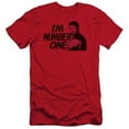 thumbnail image 1 of Star Trek-Im Number One - Short Sleeve Adult 30-1 Tee - Red- Medium, 1 of 1
