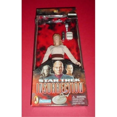 Star Trek: Insurrection! Anij, Classic Edition, 9\" Poseable Action Figure in Cloth Costume on the Ba\'Hu Homeworld
