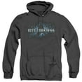 thumbnail image 1 of Star Trek Into Darkness Logo Adult Heather Hoodie Sweatshirt Black, 1 of 1
