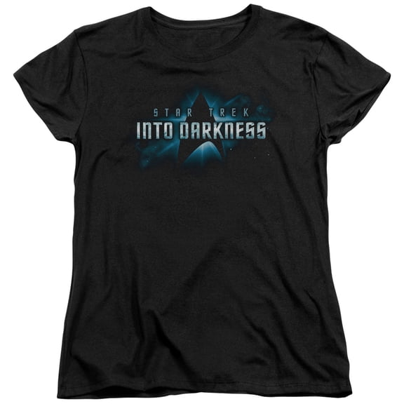 Star Trek - Into Darkness Logo - Women's Short Sleeve Shirt - Medium