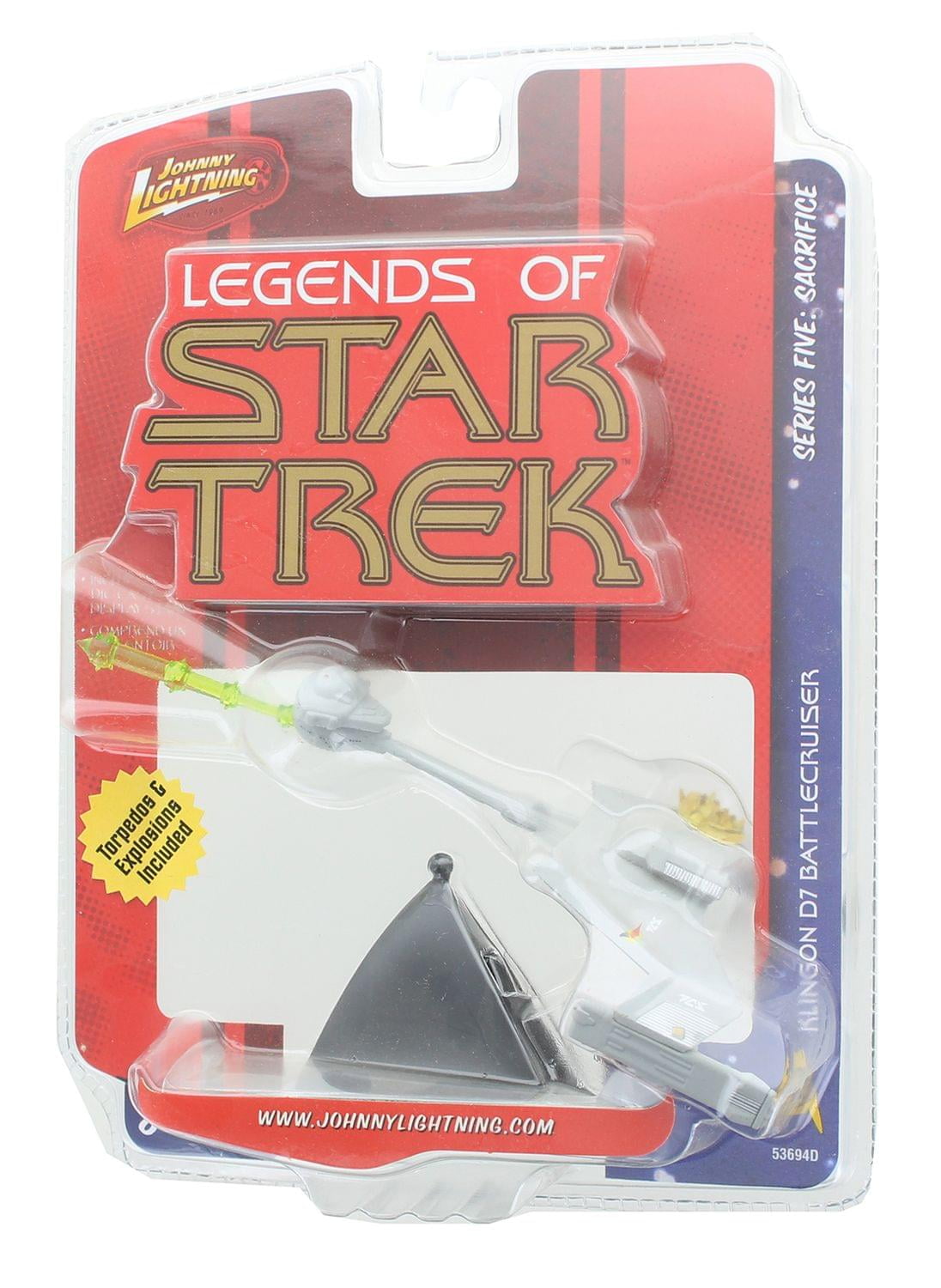 Star Trek Johnny Lightning S5 Mini Die Cast Ship Klingon