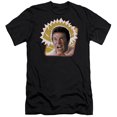 thumbnail image 1 of Star Trek Khaaaaaan Premium Canvas Adult Slim Fit 30/1 T-Shirt Black, 1 of 1