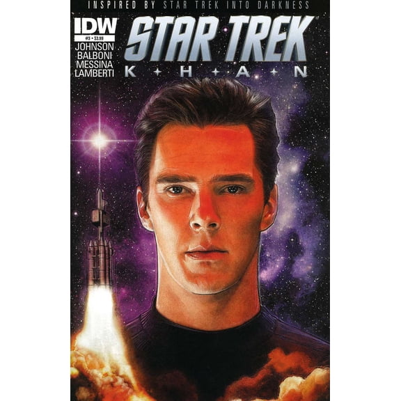 Star Trek: Khan #3 VF ; IDW Comic Book