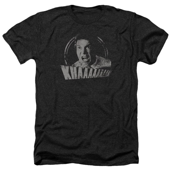 Star Trek - Khan Distressed - Heather Short Sleeve Shirt - Medium