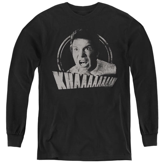 Star Trek - Khan Distressed - Youth Long Sleeve Shirt - Large