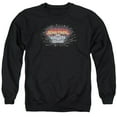 thumbnail image 1 of Star Trek Khan Logo Adult Crewneck Sweatshirt Black, 1 of 1
